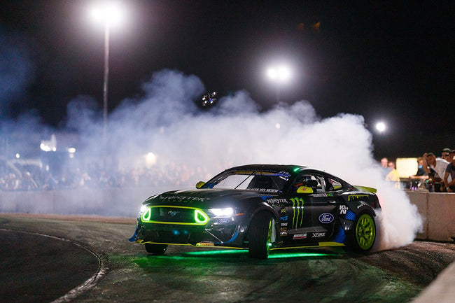 Formula Drift Implements TYPE S Under-Car LED Lighting for All Pro Championship Night Events