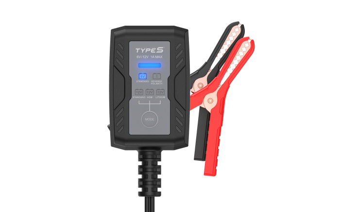 TYPE S 1A Battery Charger and Maintainer