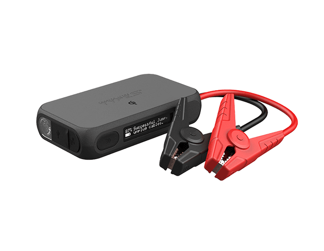 TYPE S 12V 6.0L Jump Starter with Qi Wireless Power Bank