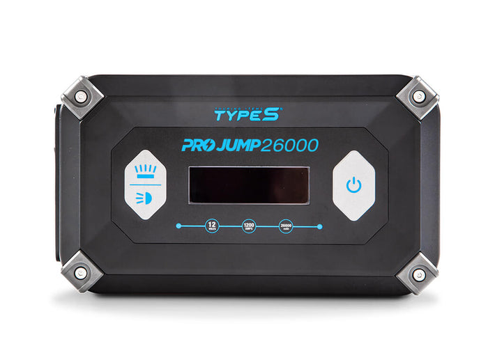 TYPE S 12V 9.0L ProJump™ Battery Jump Starter with JumpGuide™ and 26,000 mAh Power Bank