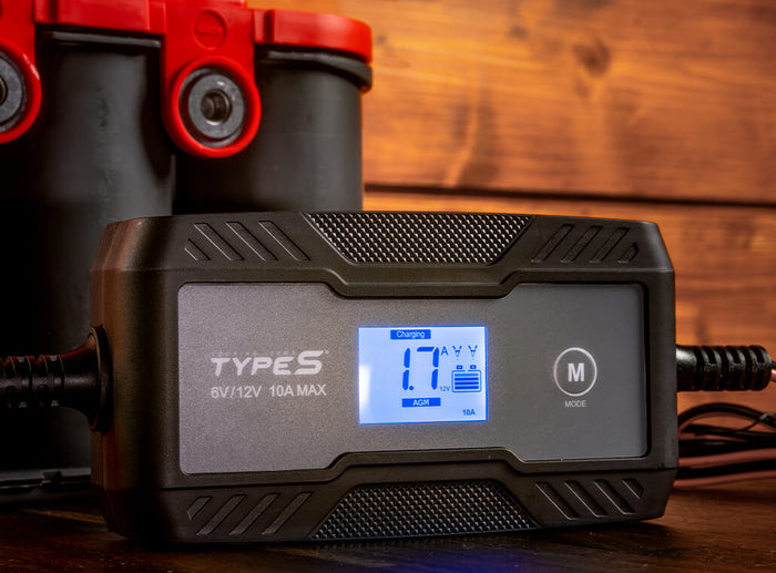 TYPE S 10A Battery Charger & Maintainer