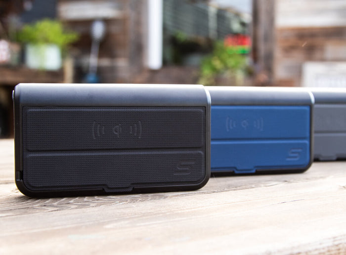 TYPE S 12V 6.0L Battery Jump Starter with Built-in MFi Certified Lightning Cable & LCD Display and 8,000mAh Qi Power Bank