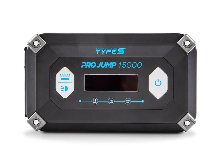TYPE S 12V 8.0L ProJump™ Battery Jump Starter with JumpGuide™ and 15,000 mAh Power Bank