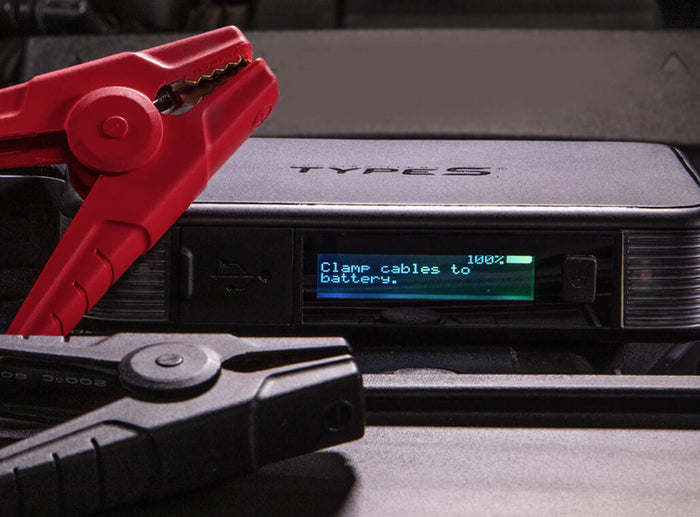 TYPE S 12V 6.0L Battery Jump Starter with JumpGuide™ and 10,000 mAh Power Bank