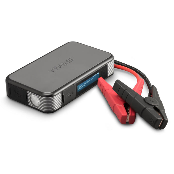 TYPE S 12V 6.0L Battery Jump Starter with JumpGuide™ and 10,000 mAh Power Bank