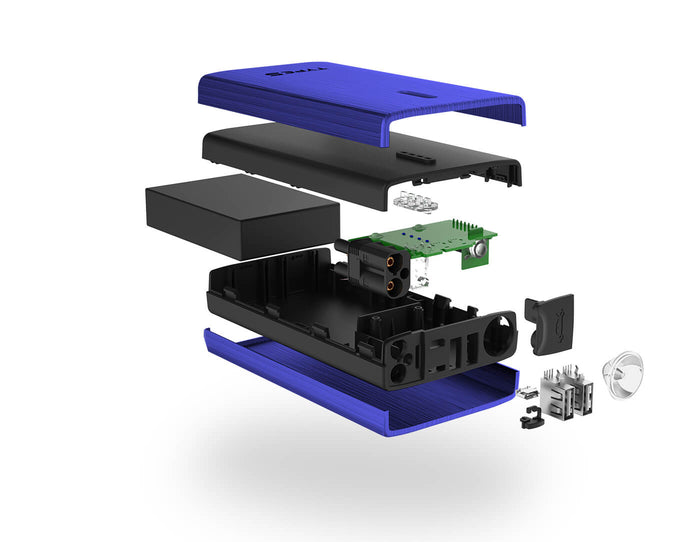 TYPE S 12V 6.0L Battery Jump Starter Power Bank with Dual USB Charging and 8,000 mAh Power Bank