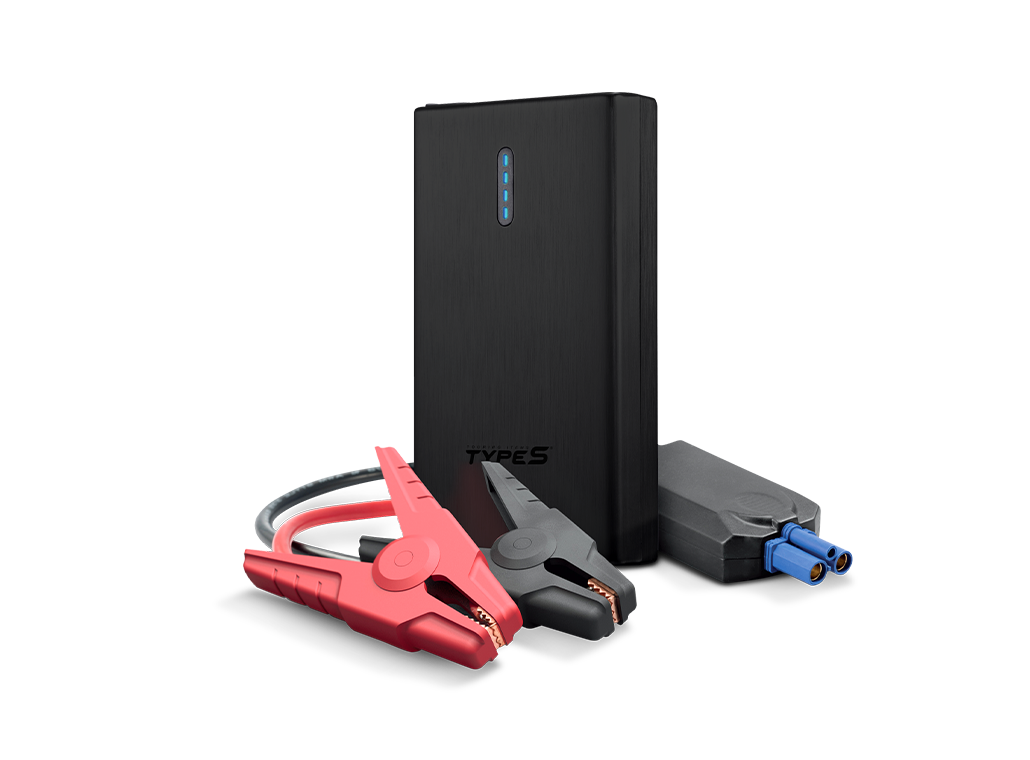 TYPE S 12V 6.0L Jump Starter Power Bank with Dual USB Charging