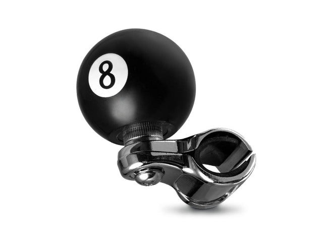 TYPE S Steering Wheel Spinner Knob - 8 Ball