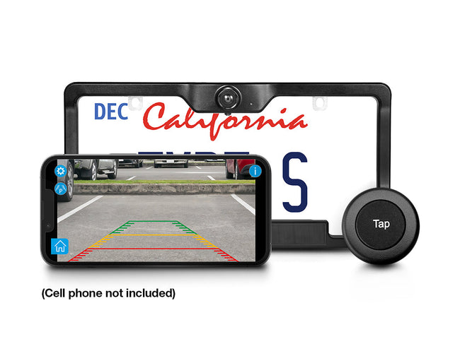 TYPE S 1080P Solar-Powered Wireless Backup Camera with App Control and One Touch Activation