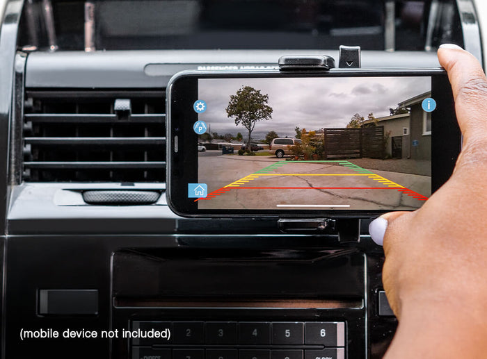 TYPE S 1080P Solar-Powered Wireless Backup Camera with App Control and One Touch Activation