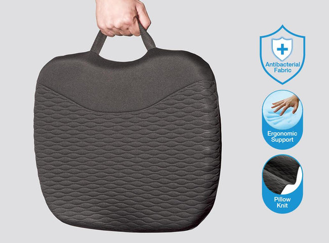 TYPE S Infused Gel Seat Cushion with Anti-Bacterial Technology 2-Pack