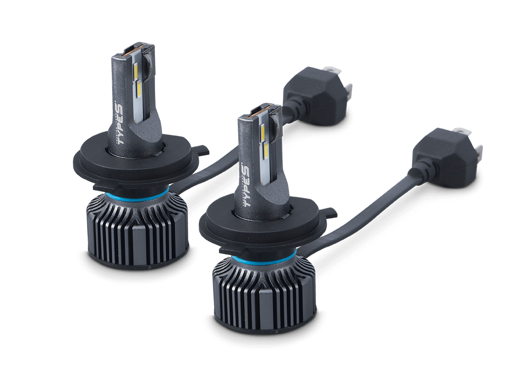 TYPE S H4/9003 LED Fog Light Dual Beam Replacement Bulb (set of 2)
