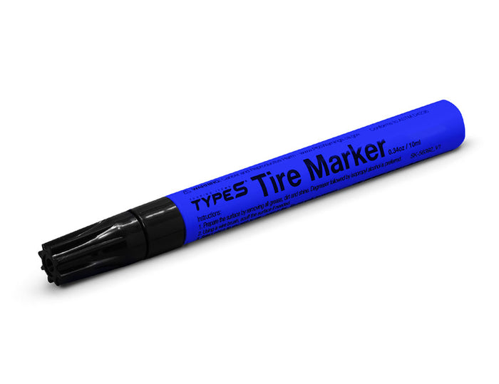 TYPE S Blue Tire Permanent Marker Paint
