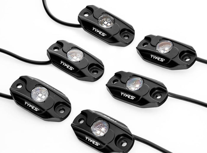 TYPE S Smart Wheel Well Rock Lights (6 per set)